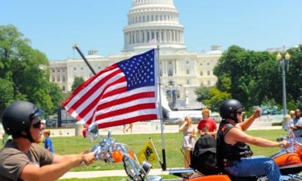 Motorcyclists rally in Washington, D.C., seeking independent testing of E15 fuel blend