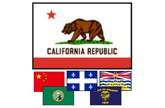 West Coast States, B.C., to Fight Climate Change