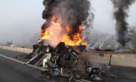 Good Samaritan Helps save Tanker Driver from Fiery Crash