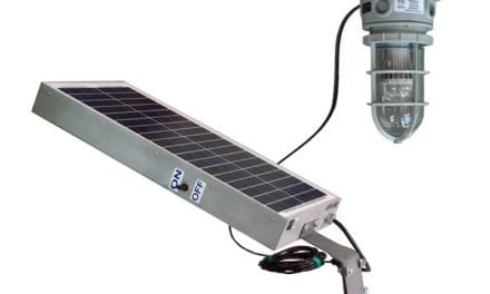 Solar Powered 10 Watt LED Hazardous Location Light Released by Larson Electronics