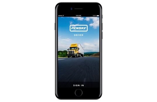 Penske Launches App with Free Electronic Logs for Rental Vehicles