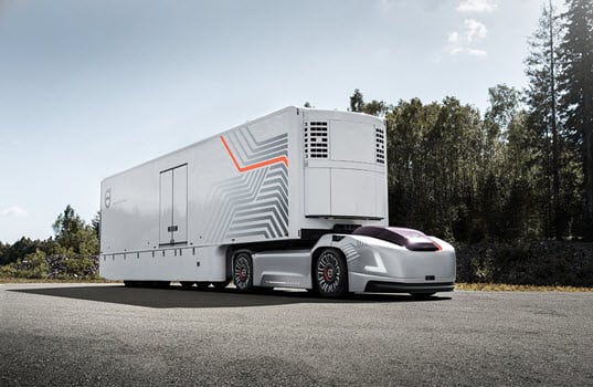 Volvo Trucks Presents Future Transport Solution With Autonomous Electric Vehicles