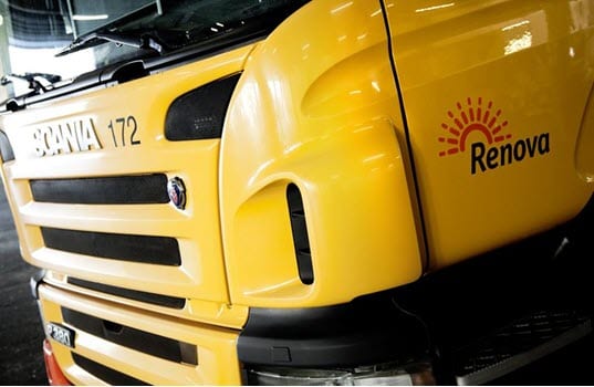 Scania Delivers Fuel Cell Refuse Truck