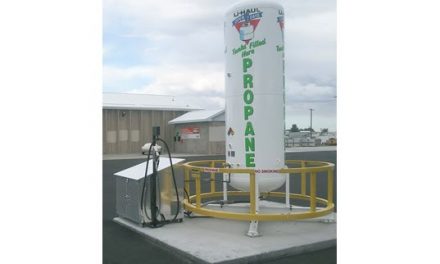 U-Haul Filling Propane Tanks, Autogas Vehicles in Wyoming