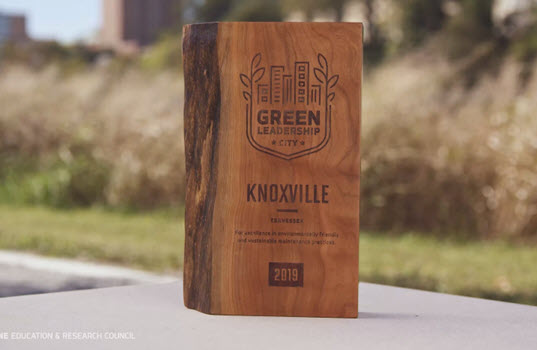 National Energy Non-Profit Awards City of Knoxville with 2019 Sustainability Award