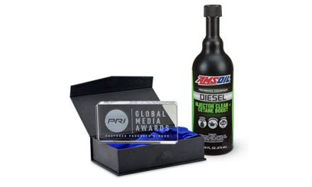 AMSOIL Diesel Injector Clean + Cetane Boost Wins Global Media Award at PRI Show