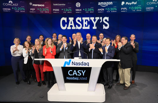 Casey’s General Stores Rings Opening Bell at NASDAQ