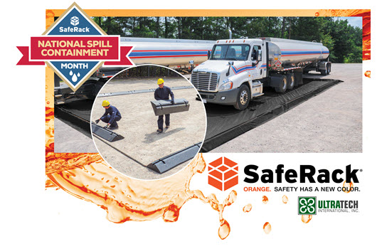 SafeRack and UltraTech Host Spill Prevention Month Promoting Industrial Spill Containment Awareness