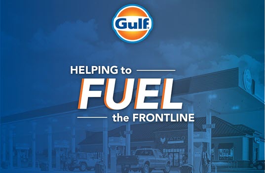 Gulf Launches “Helping to Fuel the Frontline” Campaign