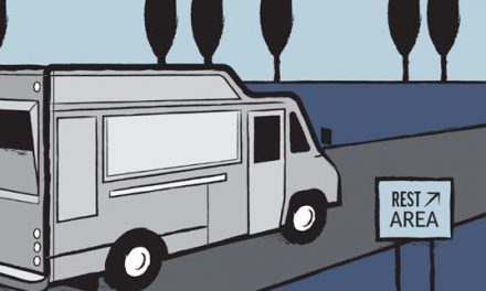 How Food Trucks Temporarily Ended Up at Rest Areas