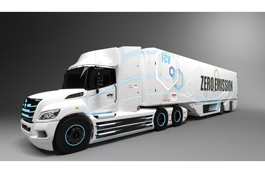 Toyota and Hino Truck to Jointly Develop Class 8 Fuel Cell Electric Truck for North America