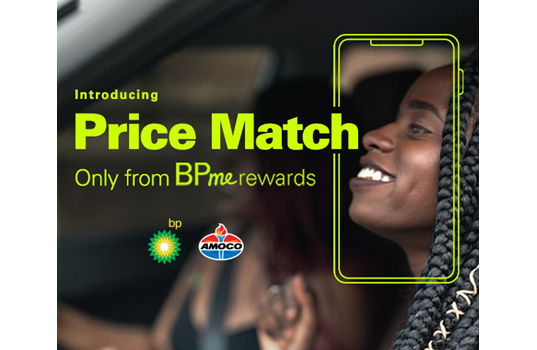bp launches Price Match from BPme Rewards