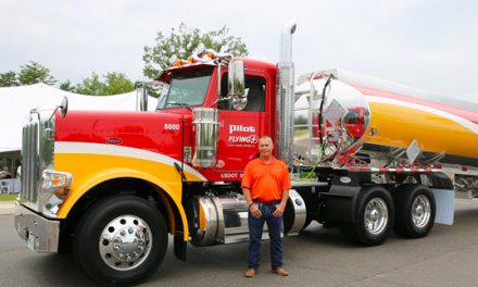 Pilot Company Surprises 40-Year Driver With Custom Peterbilt Truck