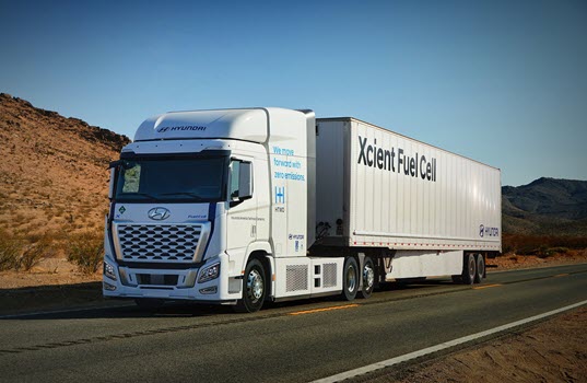 Hyundai’s XCIENT Fuel Cell Hitting California