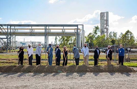 REG Breaks Ground on Geismar, Louisiana Renewable Diesel Expansion