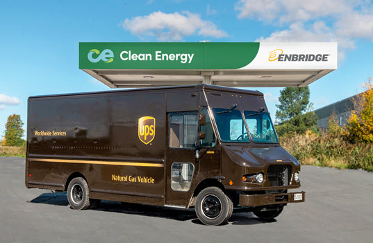 CNG Available to UPS Canada Fleet Vehicles in Ontario