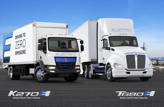 AJR Trucking\DB Transportation Place Largest Kenworth EV Order