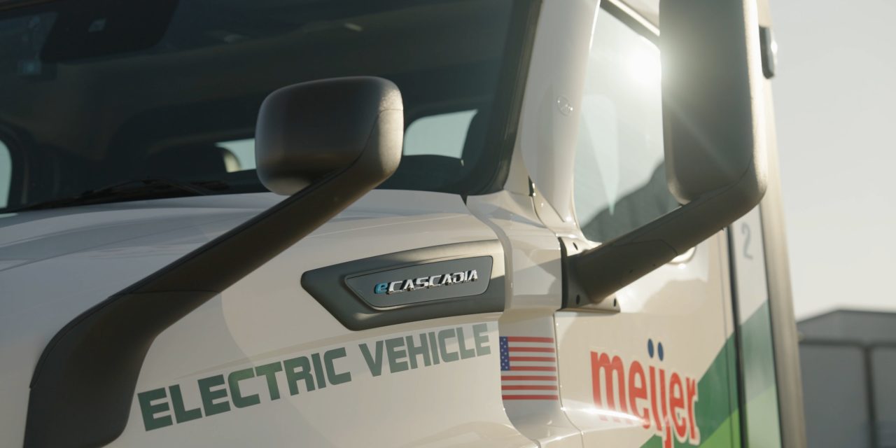 Meijer First Retailer to Run All-Electric Semitrucks in Cold Weather Environment