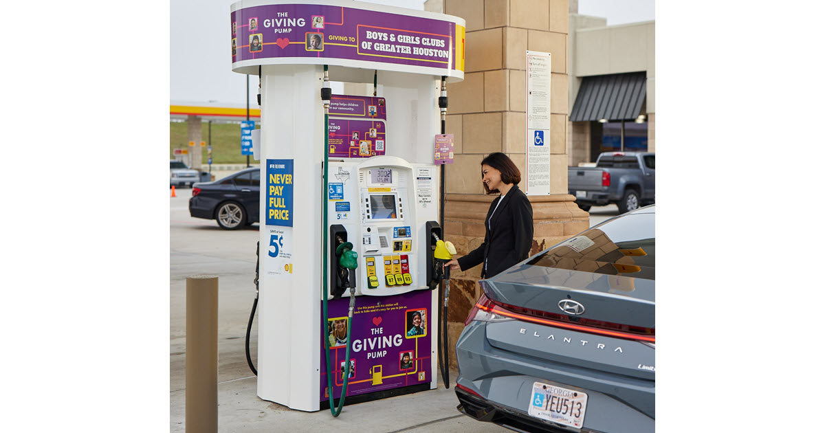 “The Giving Pump” Returns to Shell Stations Nationwide