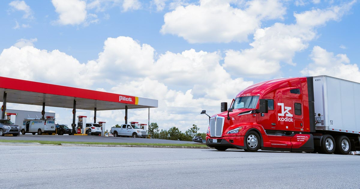 Kodiak Robotics and Pilot Company Open Inaugural Truckport for Autonomous Trucks