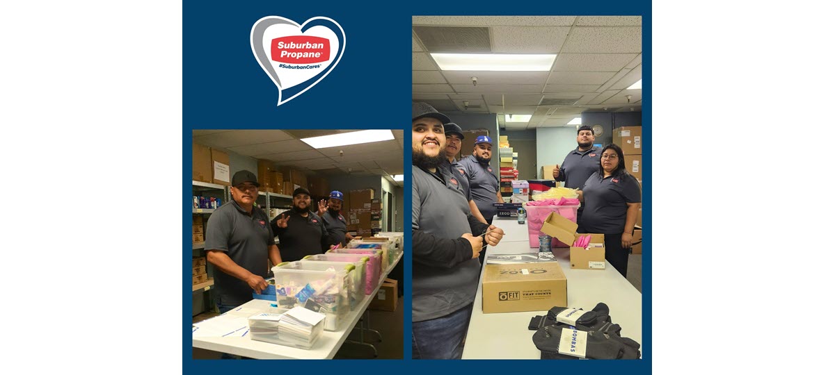 Suburban Propane and Shoebox Ministry Assemble Hygiene Kits for Those in Need in Phoenix