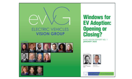 Electric Vehicles Vision Group Releases First Vision Report