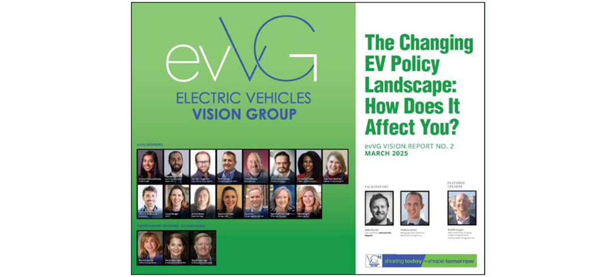 evVG Releases Report on Changing EV Policy Landscape